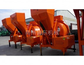 JZR350全柴油機(jī)液壓油缸上料攪拌機(jī)